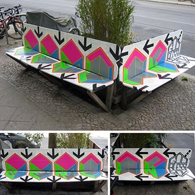 God bless you Berlin-Klebeband-street-art- ostap 2012- Beitragsbild