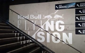 Tape-Art für Red Bull bei Flying Illusion Show 4
