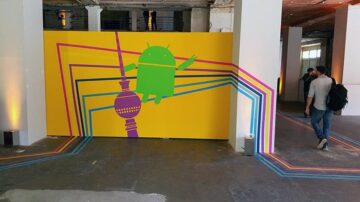 Tape-Art Auftrag von