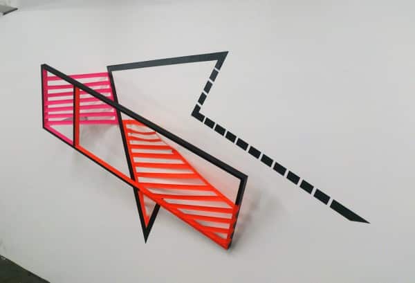 „Pfeil“- 3D Klebeband Graffiti 1