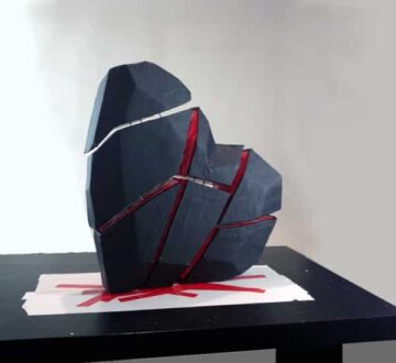 Tape-Art „10000 kleine Pflaster“ 1
