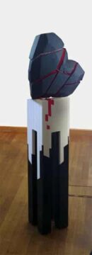 Tape-Art „10000 kleine Pflaster“ 2
