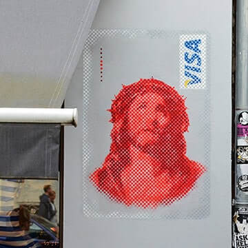 Jesus-VISA-Karte-Street-Art-Ostap-2014-Vorschaubild
