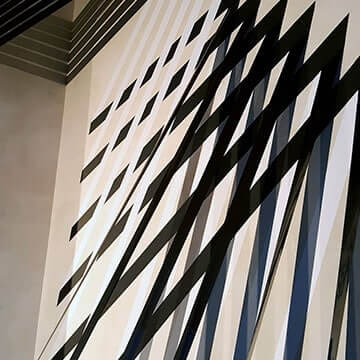 3D Tape-Art-Rauminstallation-Innendesign-Vorschaubild