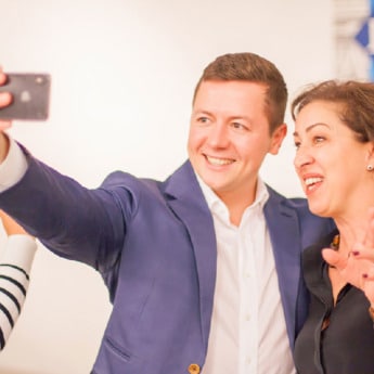 Ein Selfie zum Schluss- Glückliche Workshop Teilnehmer