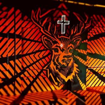 Jägermeister Platzhirsch-Tape-Art-Vorschaubild