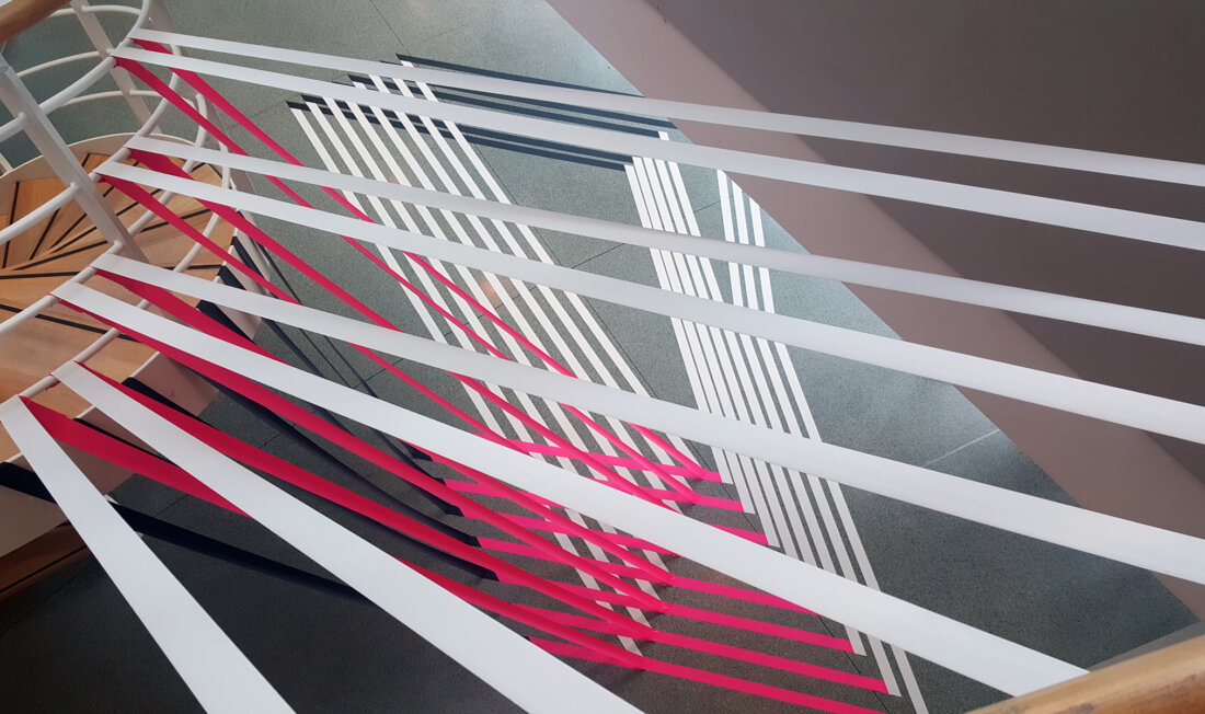 3D Tape Art