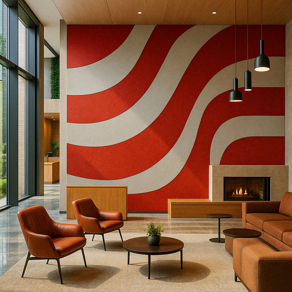 Abstract Tape Art
