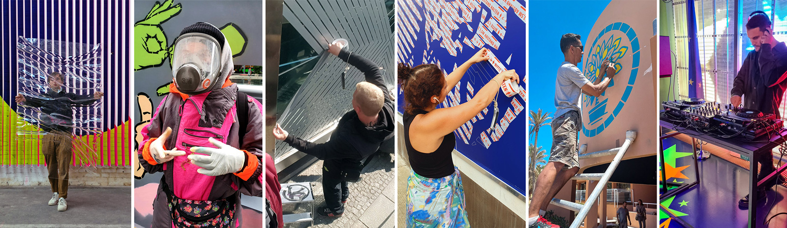Selfmadecrew team — artists and designers from Berlin